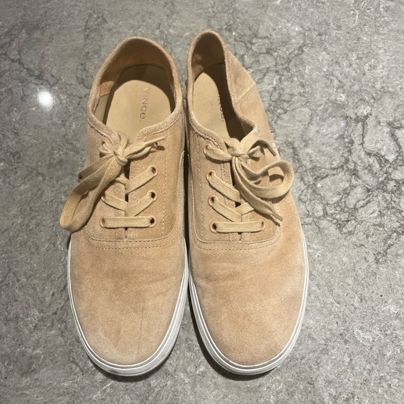 Vince suede lace up sneakers - Picture 2 of 5